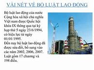 Bộ Luật Lao Động 1994 Sửa Đổi 2006