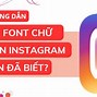 Chữ Instagram Đẹp